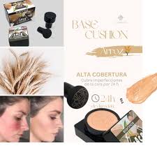 BIOAQUA Base Cushion de Arroz Tono 110 + Serum de Arroz