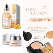 BIOAQUA Base Cushion de Arroz Tono 110 + Serum de Arroz